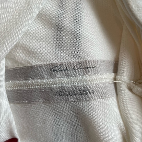 Rick Owens " Vicious " Pearl SS 2014 Ivory Draped Body Con T Shirt Dress - Picture 8 of 8